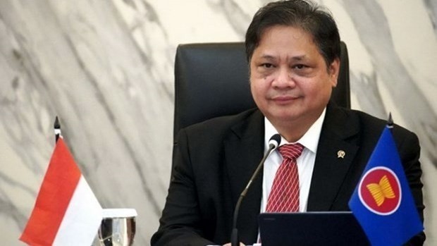 印度尼西亚经济统筹部部长艾尔朗加·哈塔托。