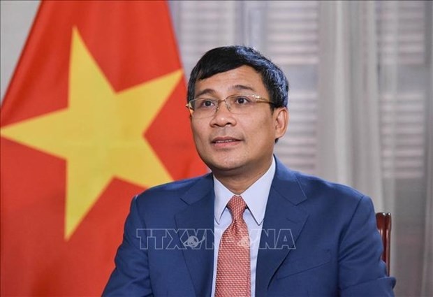 越南外交部常务副部长、越中双边合作指导委员会越方秘书长阮明羽。