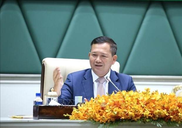 柬埔寨首相洪玛奈。