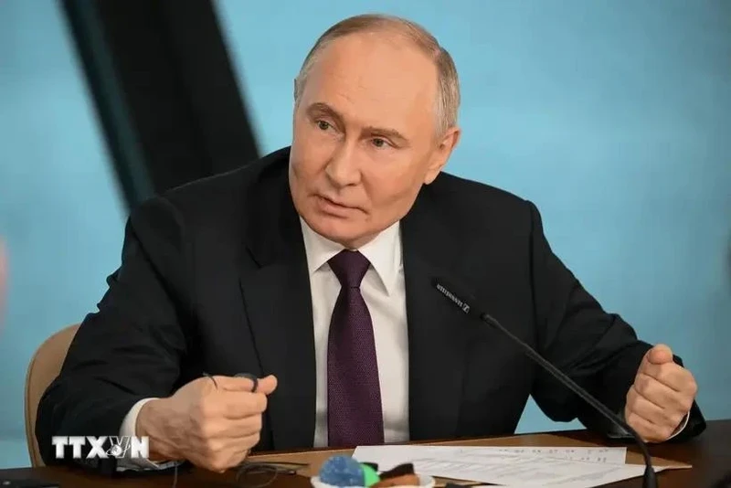 俄罗斯总统弗拉迪米尔·普京。
