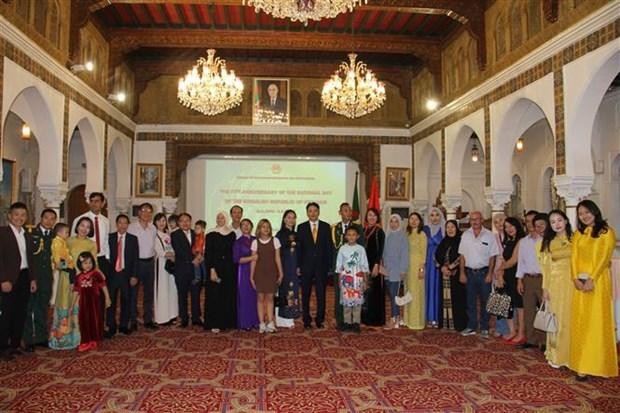 越南驻阿尔及利亚大使馆举行国庆77周年庆典。
