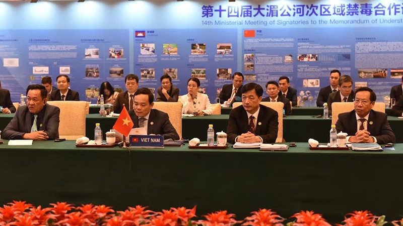 越南代表团出席会议。