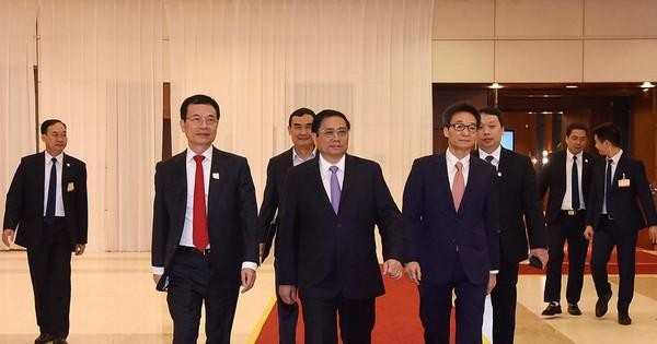政府总理范明正出席“2022年国家数字化转型日”活动。