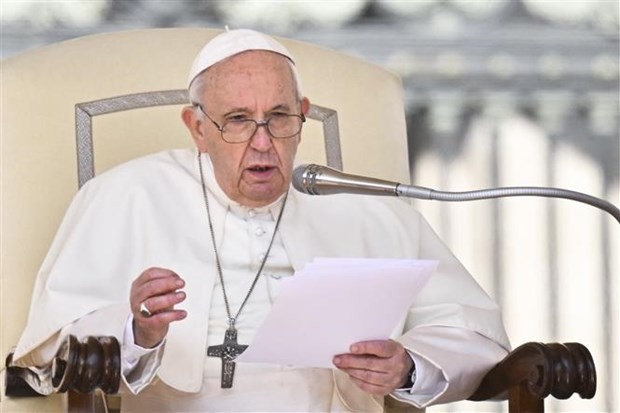 教皇方济各。（图片来源：AFP/TTXVN）