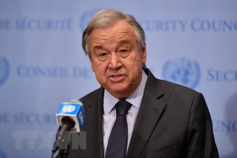 联合国秘书长安东尼奥·古特雷斯。（图片来源：法新社、越通社）