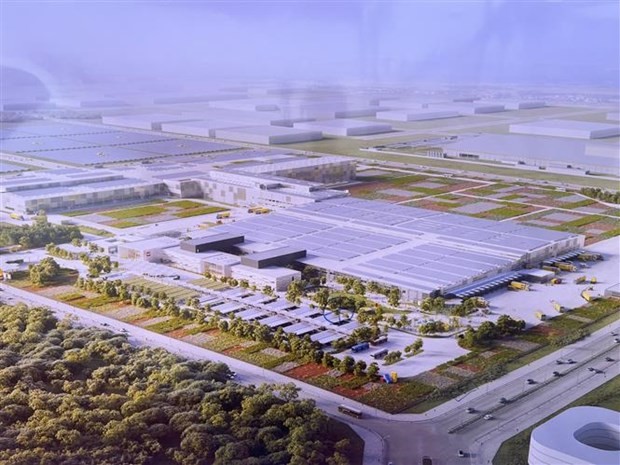 在VSIP III工业园区建设的乐高工厂模式。