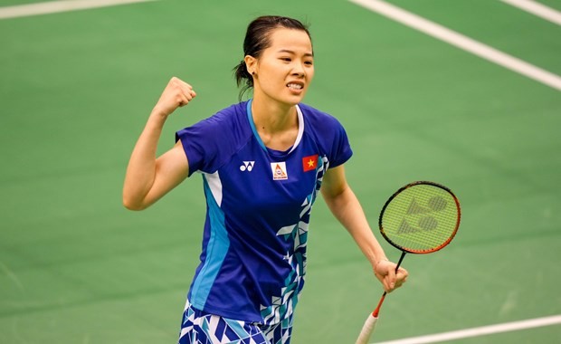 越南羽毛球运动员阮垂玲跻身世界女子单打前45名。