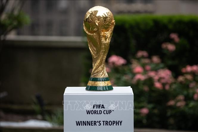 附图：世界杯冠军金杯。