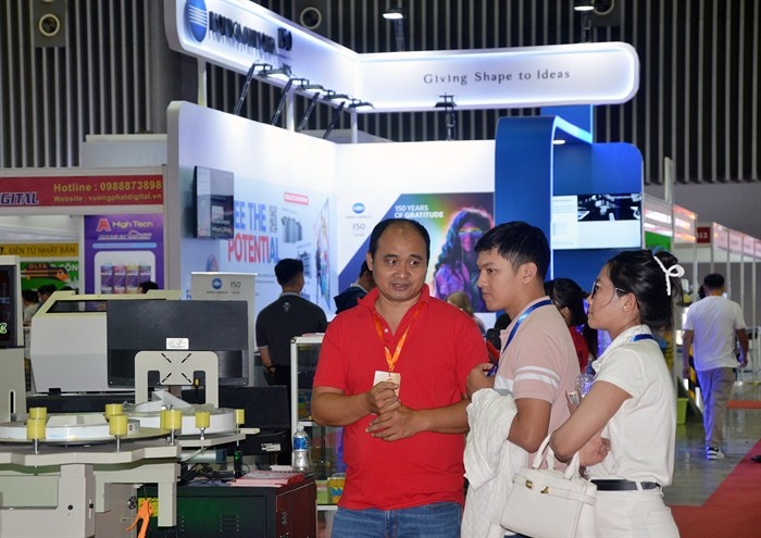 2023年越南国际广告设备及工业展览会于8月16日下午在胡志明市第七郡西贡会展中心正式拉开序幕。