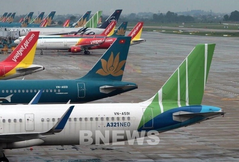 附图：越南航空运输乘客量大幅增长。