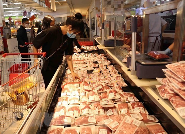 附图：俄罗斯加大对越南的猪肉出口力度。