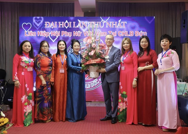 旅居德国越南妇女协会联合会成立大会10月1日举行。（图片来源：越通社）