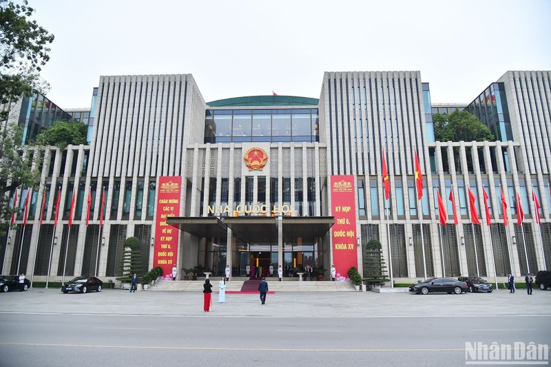 越南国会大厦。