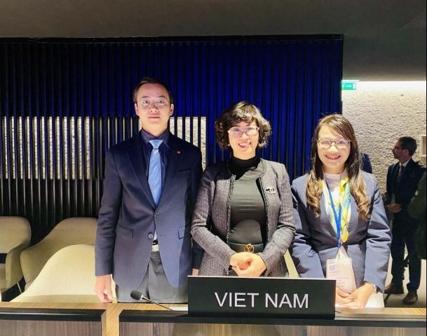 越南代表团成员。