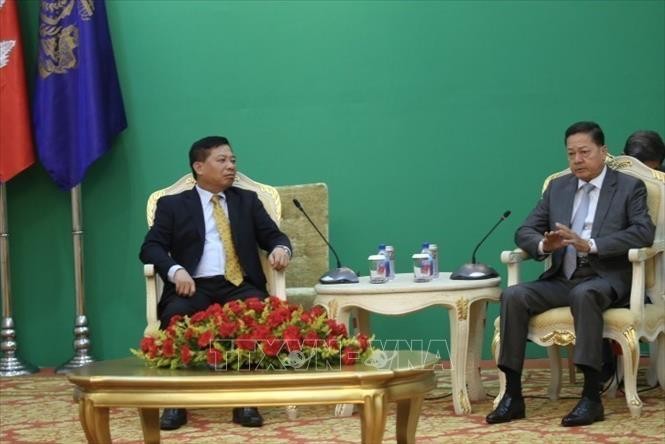 加强合作促进越柬两国人民稳定发展。（图片来源：越通社）