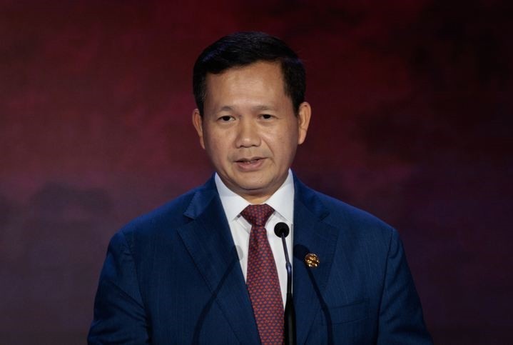 柬埔寨人民党健全中央领导班子—洪玛奈首相当选副主席。（图片来源： 法国新闻社）