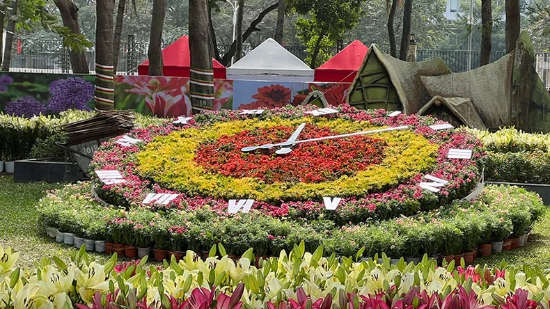 2023年越南花卉展在河内开幕。