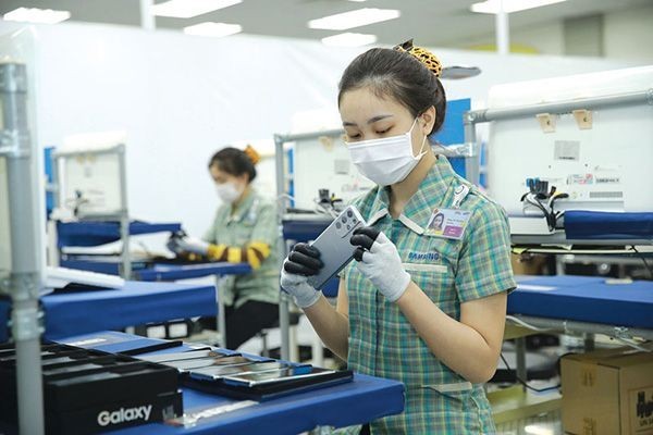 附图：外资企业占越南出口总额的73.1%。