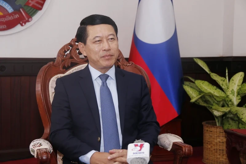 老挝政府副总理兼外长沙伦赛·贡玛西。