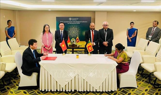越南与斯里兰卡签署2024~2026年阶段农业发展合作计划。