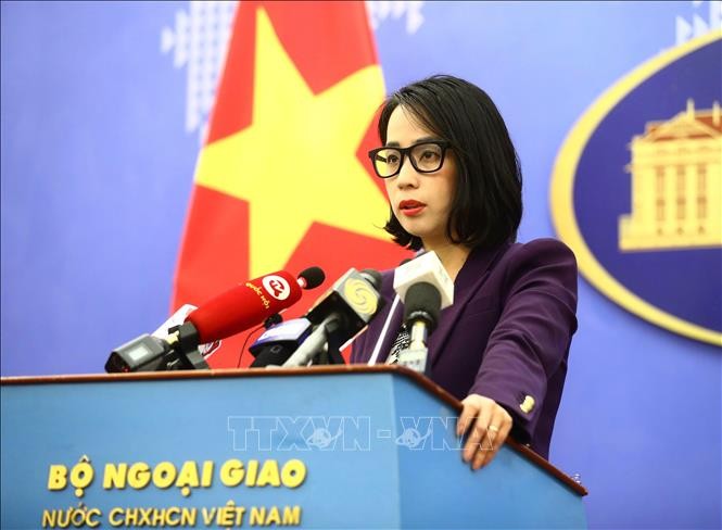 越南外交部发言人范秋姮。
