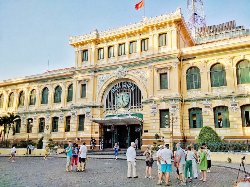 附图：胡志明市旅游业努力在国际市场上塑造品牌。