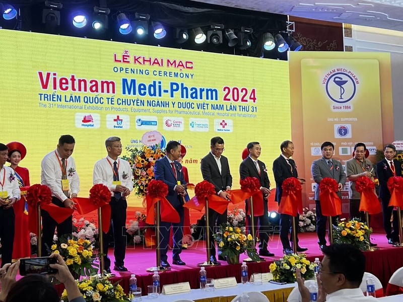 第31届越南国际医药展览会正式开展。