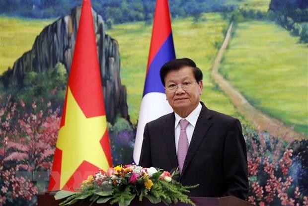 老挝人民革命党中央总书记、国家主席通伦•西苏里。