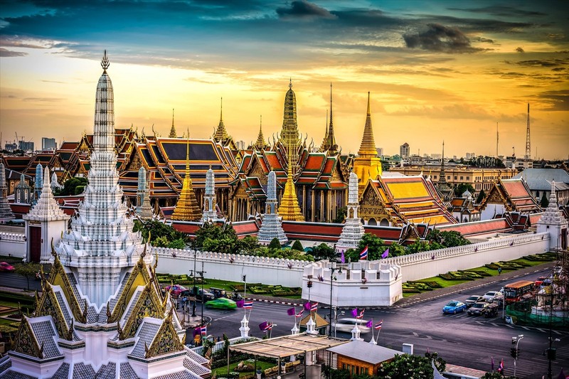 附图：泰国旅游景点。