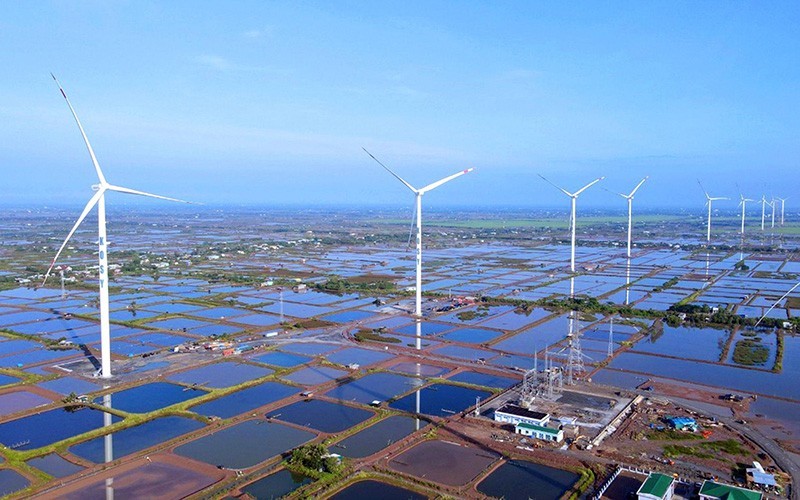 薄辽省Kosy风力发电厂。