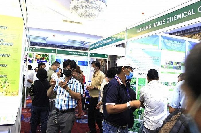 2023年第四届越南国际化肥农药展览会吸引众多人的关注。（图片来源：工贸报）