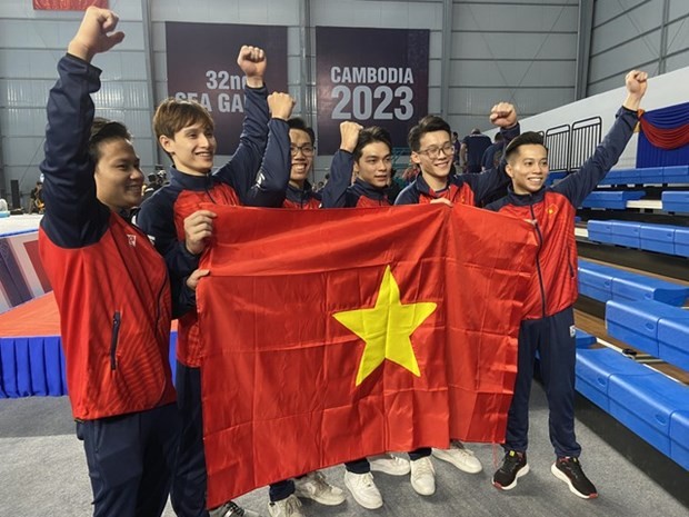 越南体操队。