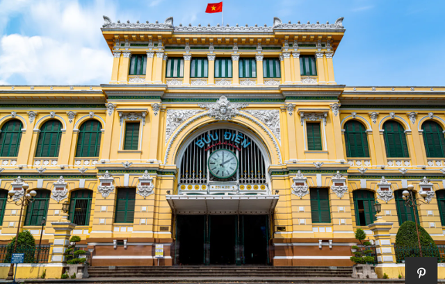 胡志明市邮局。