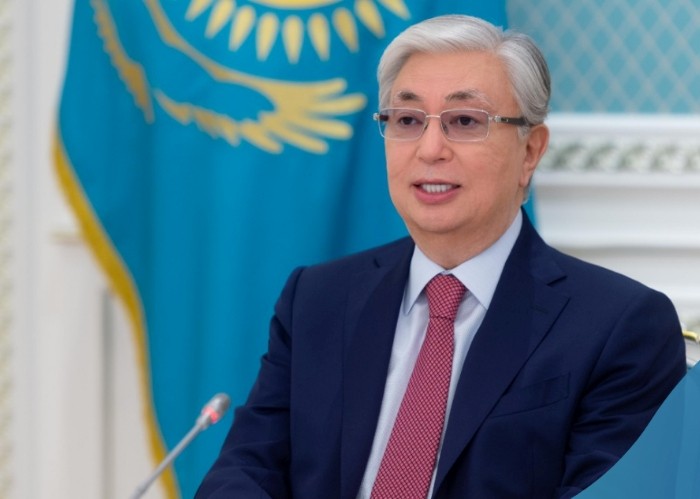 哈萨克斯坦共和国总统卡西姆-若马尔特·托卡耶夫。