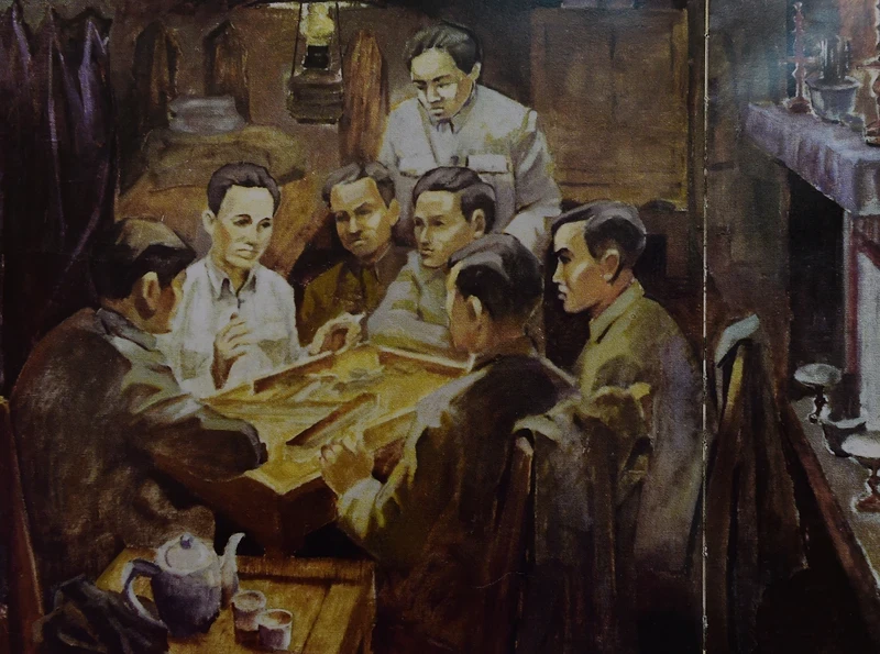 1930年召开的会议上，越南共产党成立。（图片来源：潘计安）