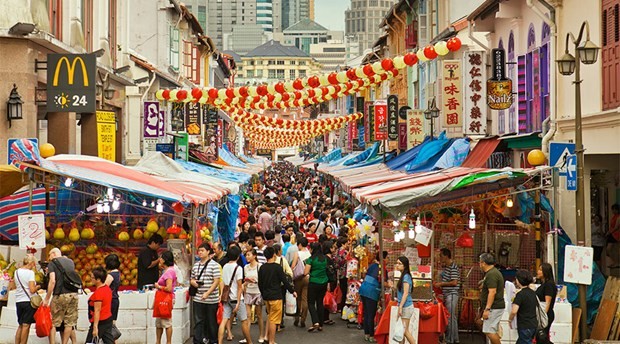 附图：2023年1月新加坡通胀升至5.5%。