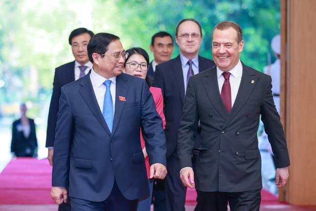 政府总理范明正：越南重视发展与俄罗斯的传统友谊和全面战略伙伴关系