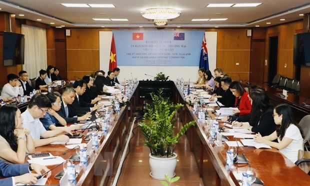 越南与新西兰经贸联合委员会第八次会议近日在河内举行。