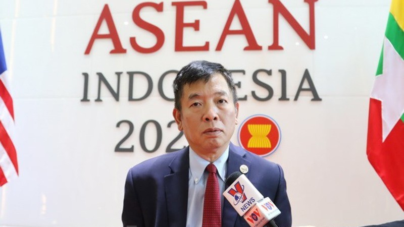东盟高官会(SOM ASEAN)越南代表团代理团长武胡大使。