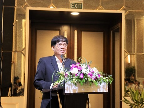 中央经济部副部长杜玉安在会上发表讲话。