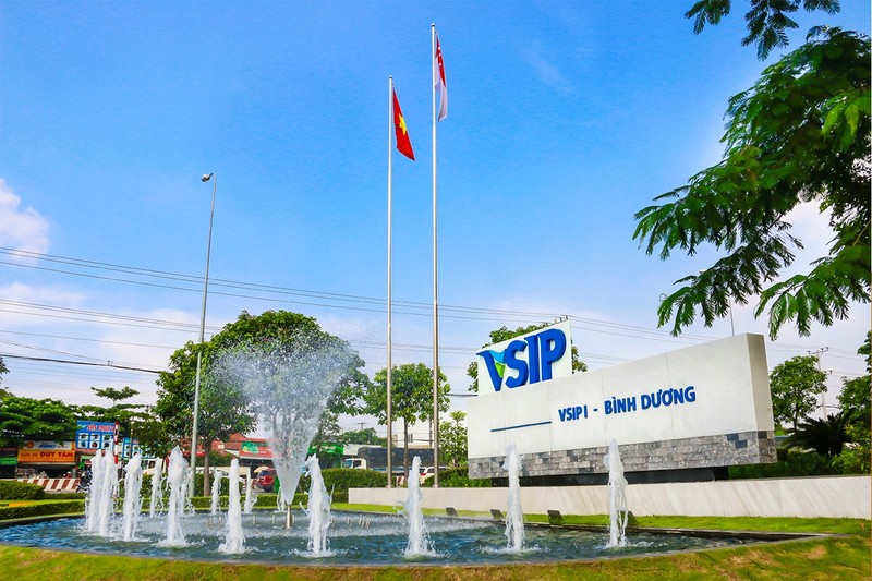 平阳省越南新加坡工业园区（VSIP）。