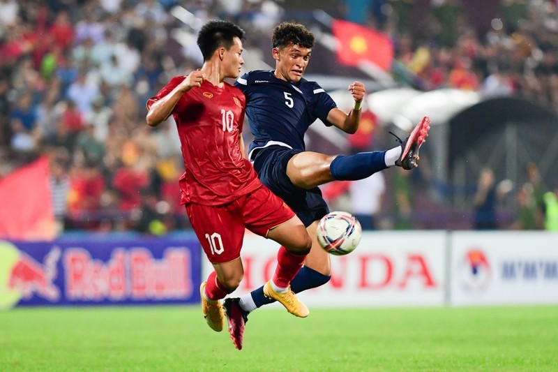 越南U23队最终以6:0狂胜关岛U23队。