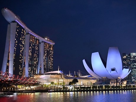 附图：新加坡数字经济快速增长 对GDP的贡献率17%以上。
