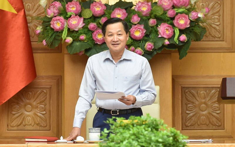 越南政府副总理、物价委员会主任黎明慨。