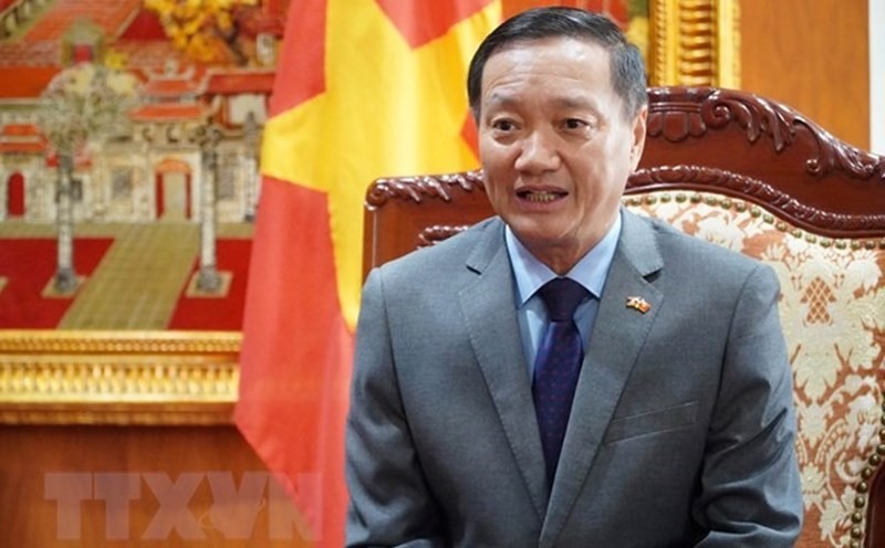 越南驻老挝大使阮伯雄。（图片来源：越通社）