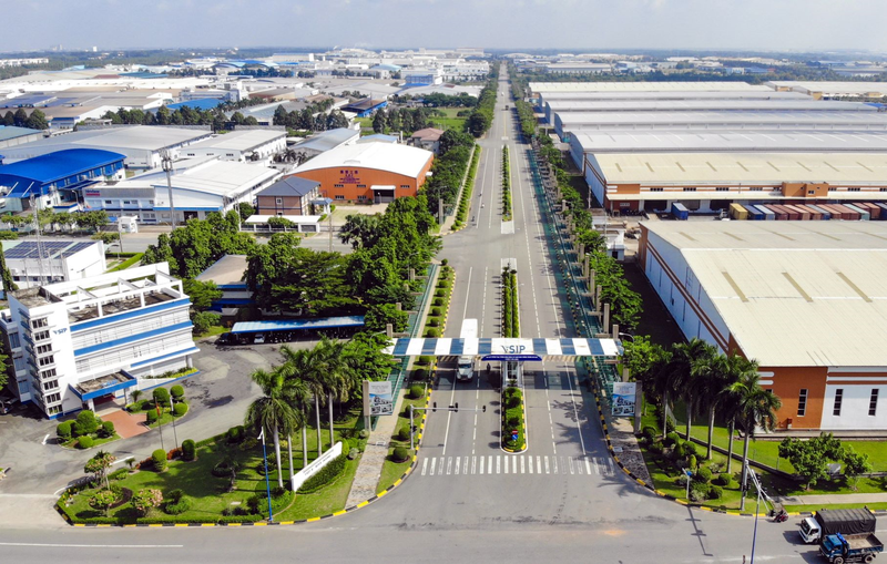 越南IDC工业区。