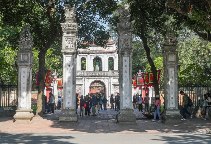 文庙-国子监是越南首都河内的著名文化景点之一。