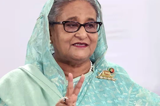 孟加拉国总理谢赫·哈西娜。