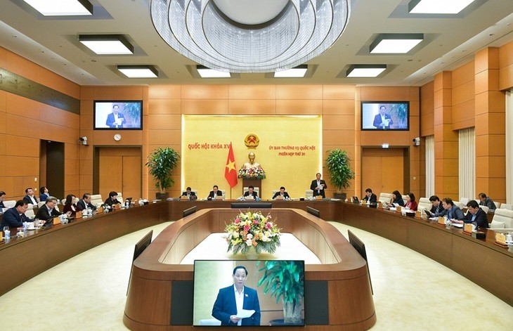 越南第十五届国会第31次会议场景。