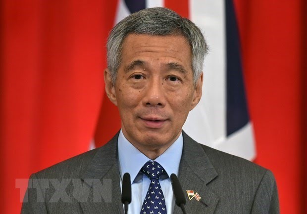 新加坡共和国总理李显龙。（图片来源：越通社）